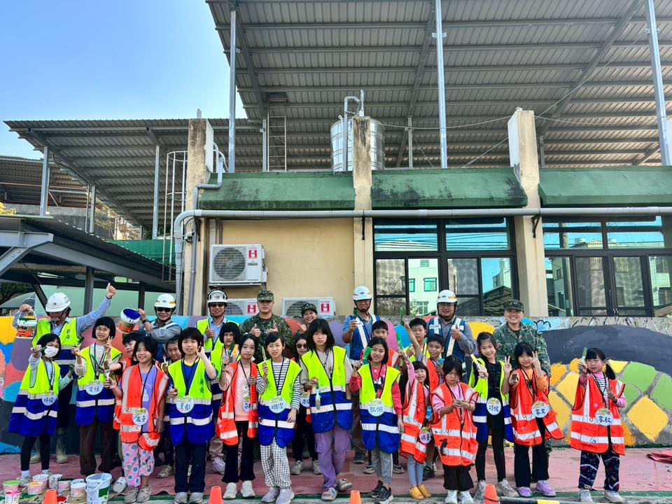新舜營造 × 保東國小，共築永續生態牆 🖌️ 