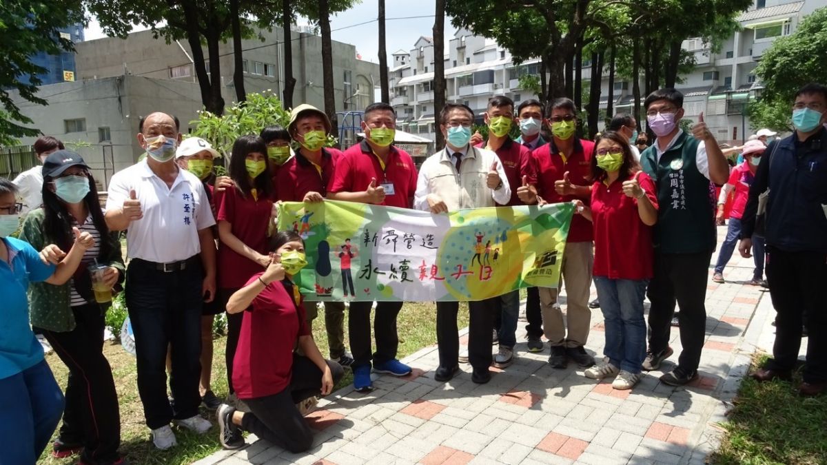 台南北區三分子靶溝公園落成揭牌　新舊兼容展現風貌