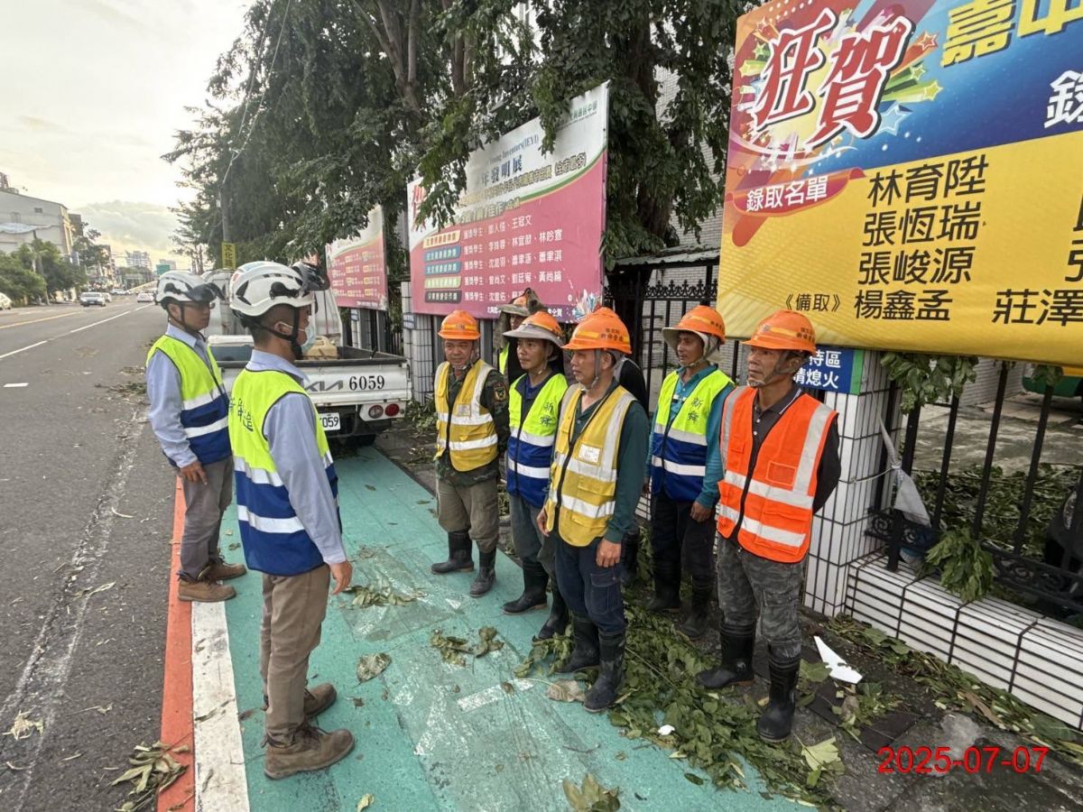 搶修南台灣-丹娜絲颱風